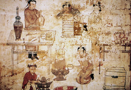 （转）   古今茶画欣赏（二） - 燃情岁月 - 流云沾袖