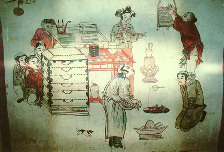 （转）   古今茶画欣赏（二） - 燃情岁月 - 流云沾袖