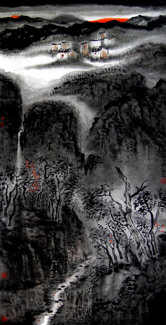 山村古韵之二.jpg