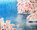 九寨沟秋雪