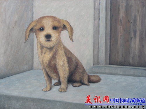 门前卫士(62.8x47.2cm).JPG