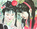 黛玉看书