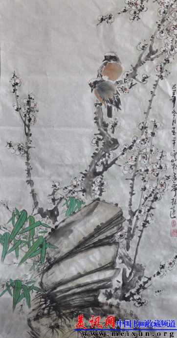 春鸟图系列（之五）.jpg