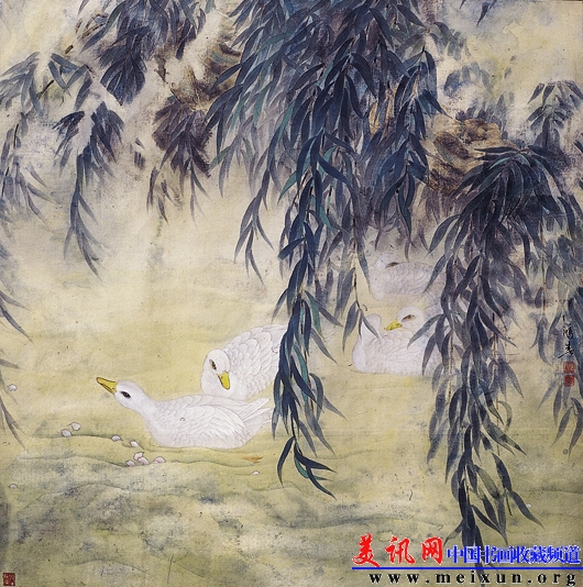 柳阴深处(90×90).jpg