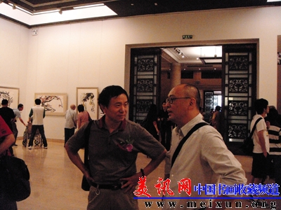 林跃与张晓刚.JPG