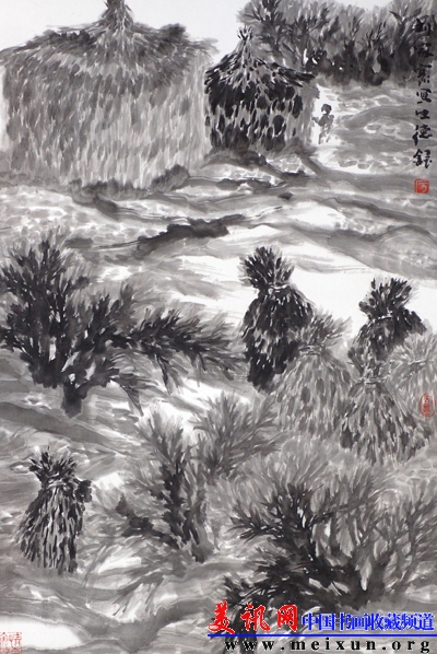 刘家寨写生一2007年(46x70)cm.jpg