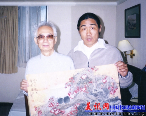 魏守东作品被原中国书法家协会主席沈鹏收藏.jpg