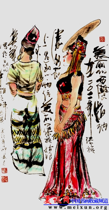 DSC_4453美丽的西双版纳。李春华。100X54CM.jpg