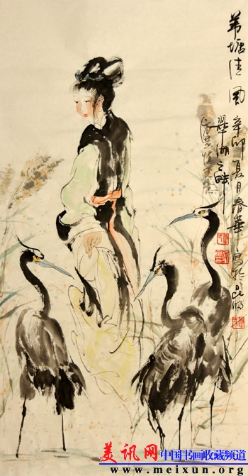 苇塘清风。李春华。100X54CM.DSC_6134.jpg