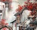 花鸟山水作品