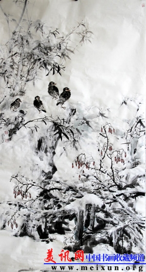 雪野息禽图.jpg