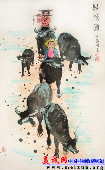 归牧图（国画）.jpg