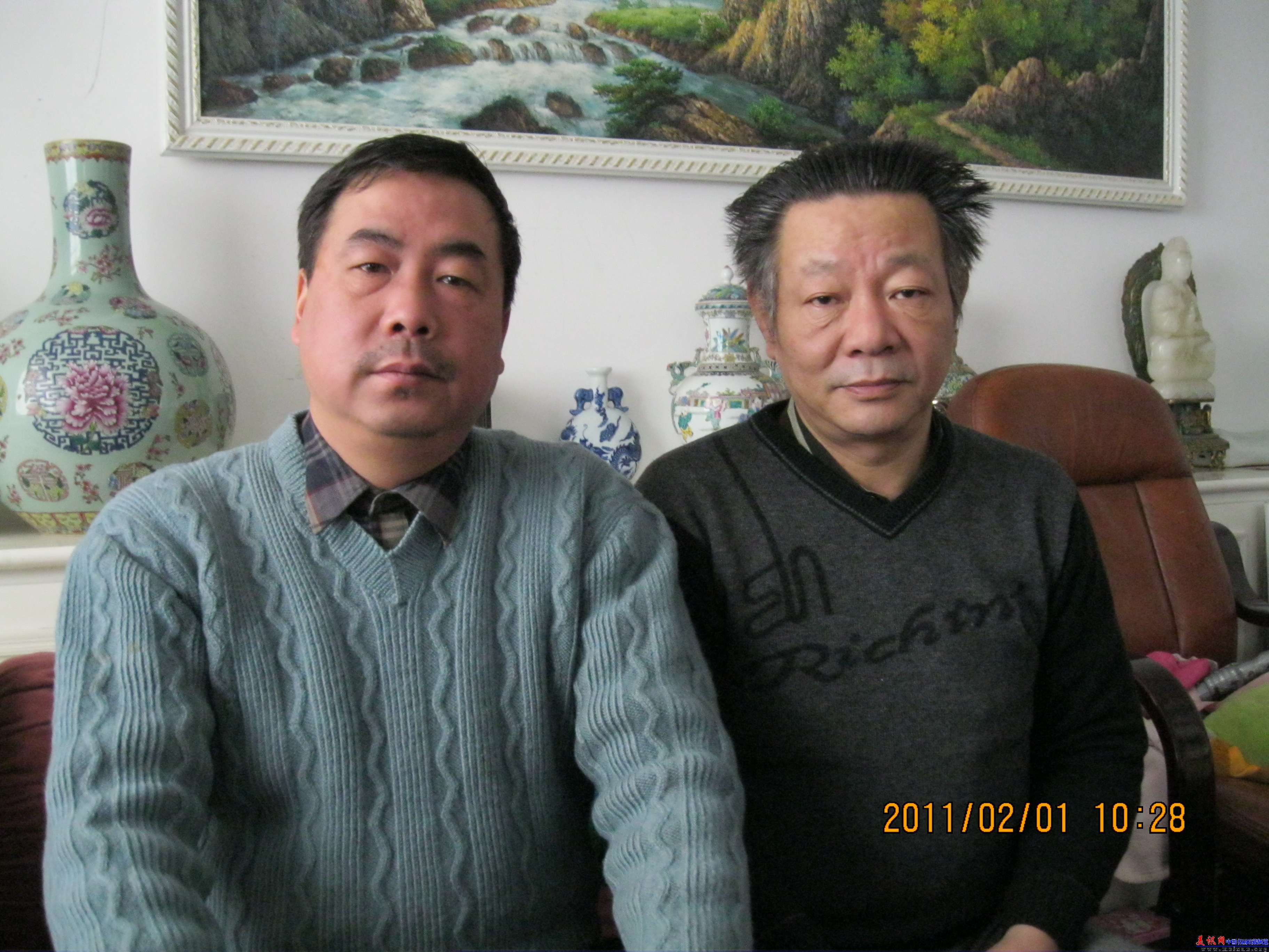 与着名文物艺术品收藏家、学者、中国文化解读者宁玉新教授.JPG