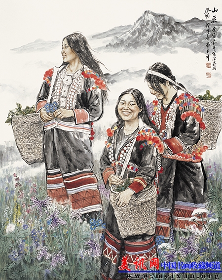 8、德昂族--山  花.JPG