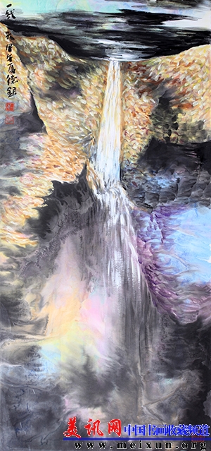 一线天（46x97）2014.JPG