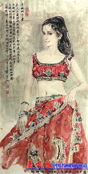 卡琳娜卡普 2014年 136cm×68cm.JPG