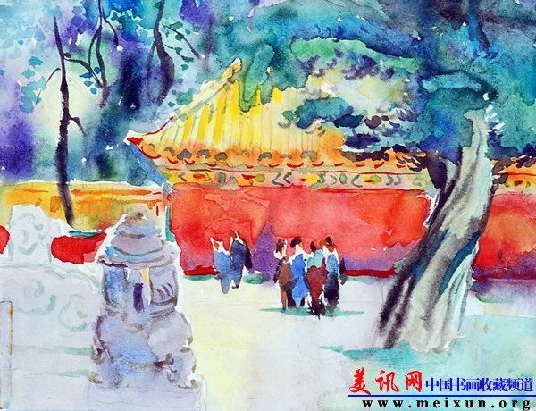 王熙民（故宫一角23.5X18）.jpg