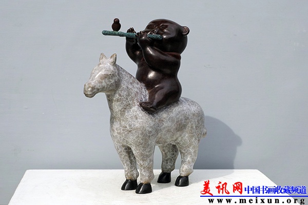 《国宝—境界》NO.5，33×16×31cm，铸铜，2013...jpg
