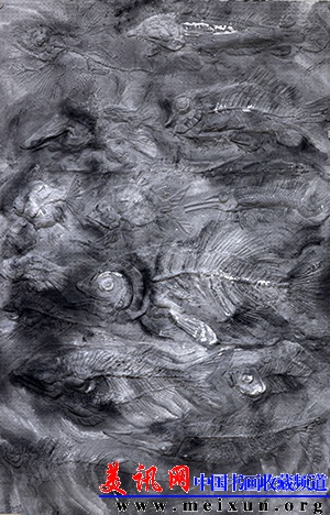 邱志杰，鱼贯，180cm×120cm，2013.jpg