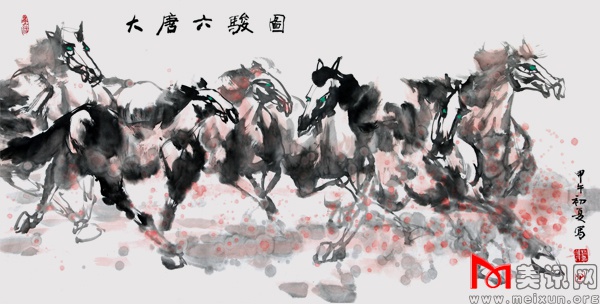 大唐六骏图  68x132cm.jpg