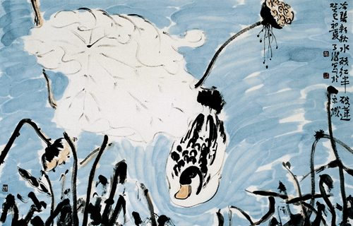 冷碧新秋水45X69cm2013(1).jpg