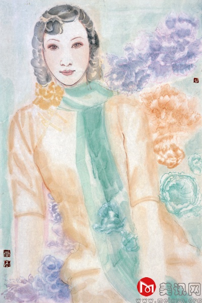 唐凝 海上新梦 之十一 纸本设色 46x69cm 2013.jpg
