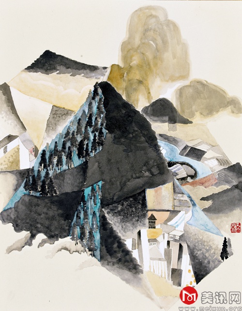 《江山如此多娇-1》，32x41cm，纸本，2010年5月 拷贝.jpg