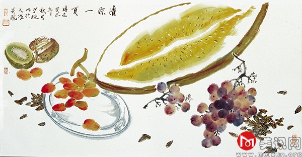 清凉一夏34cm×68cm.JPG