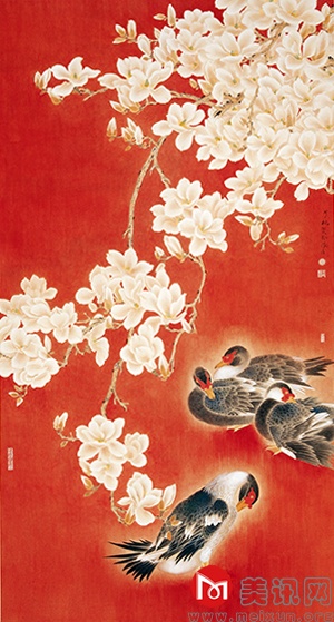 沐浴春风172cm×91cm.JPG