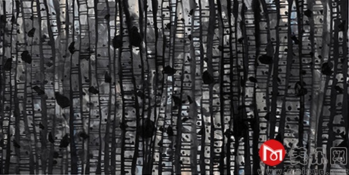 影与象系列 68X132 2012年 水墨画.jpg