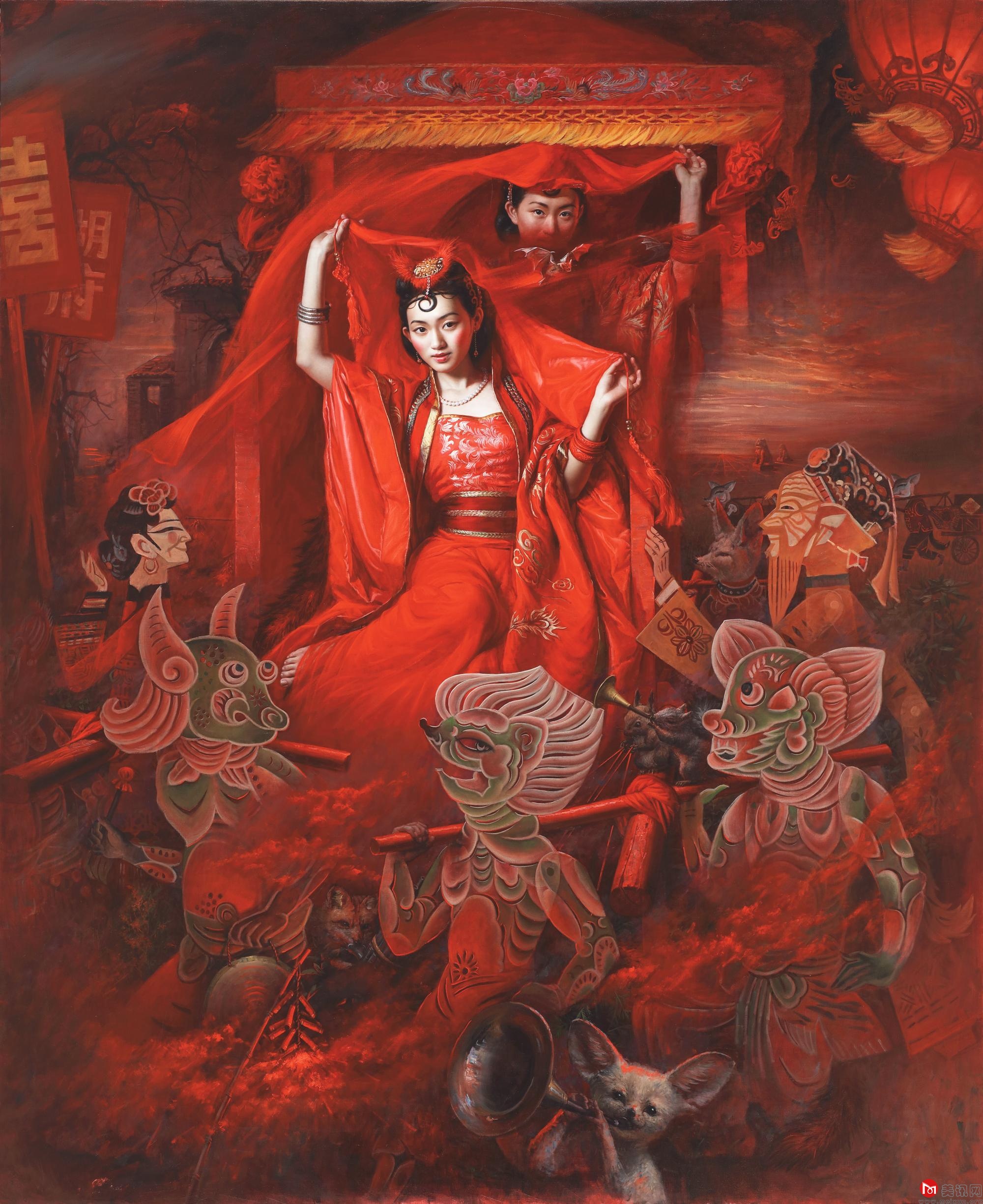 狐嫁女220x180(cm).JPG