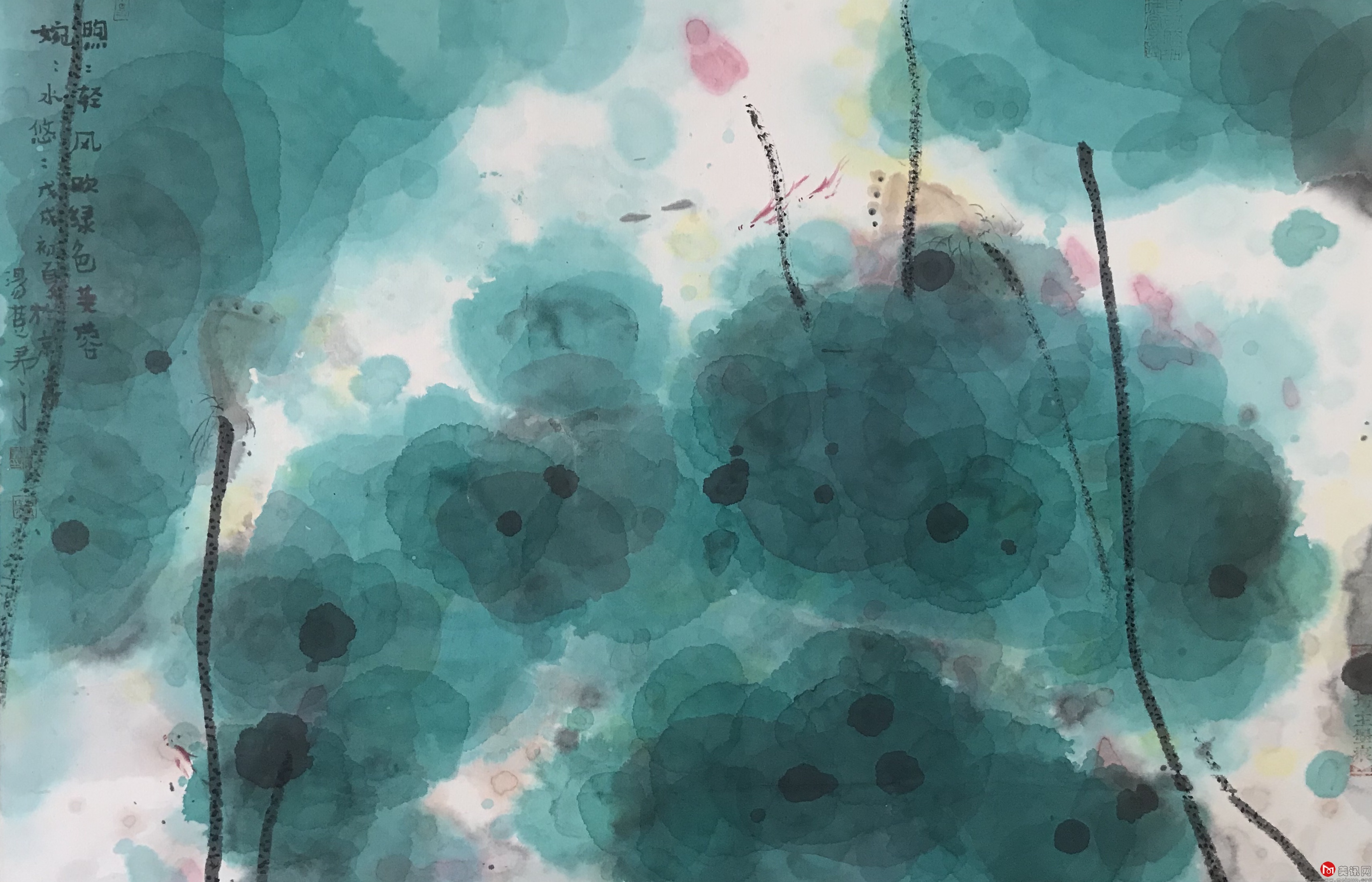煦煦清风吹绿色 70×46cm 宣纸水墨.jpg