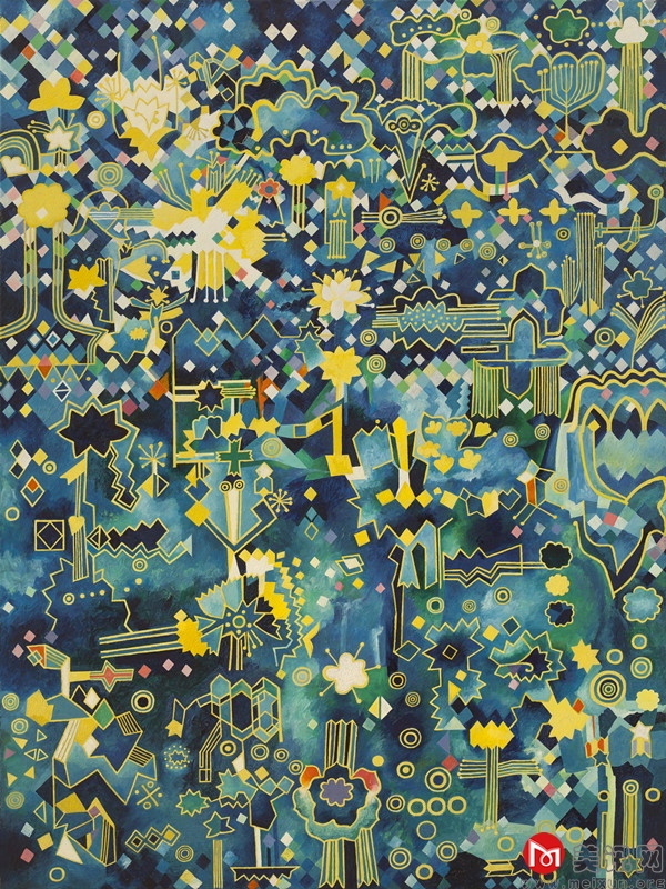 3- 星空，44cmx55cm ，2014年版画.jpg